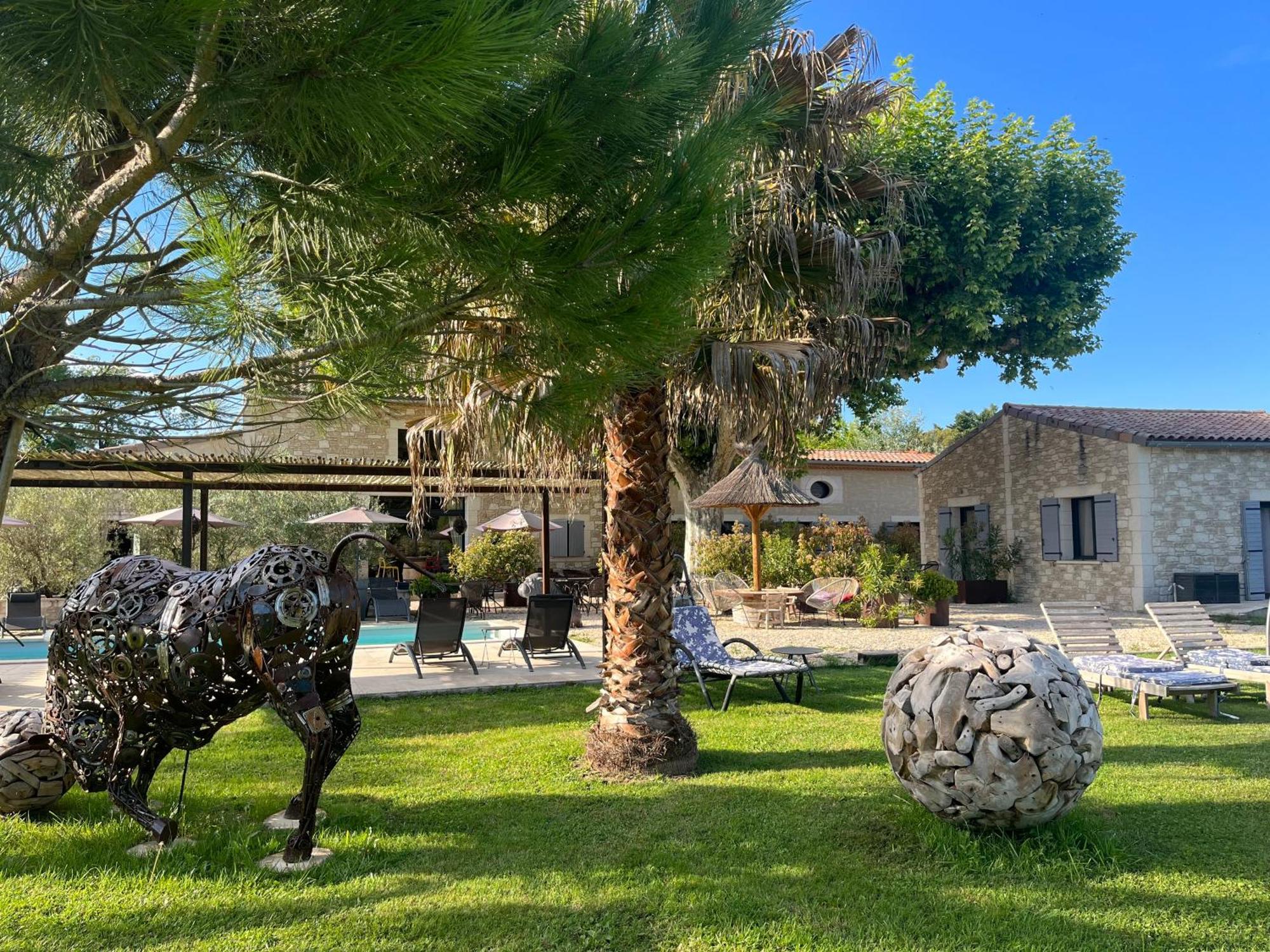 Готель Mas De Nonin St Remy De Provence Noves Екстер'єр фото